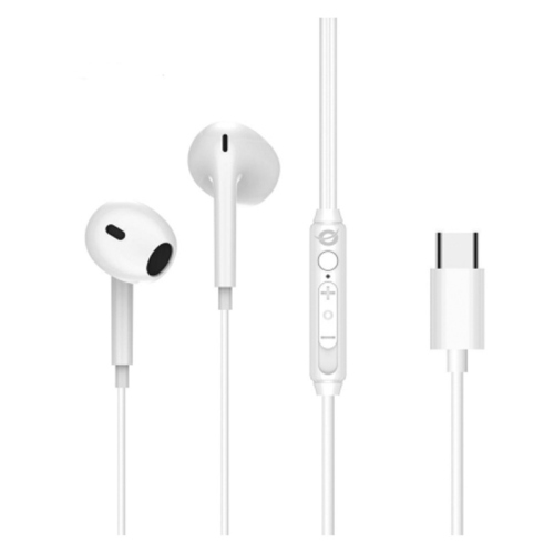 CONCEPTRONIC BRENDAN02W - AURICOLARI EARBUD - WHITE - USB-C