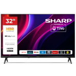 SHARP 32HE2245E - 32" SMART TV LED HD - TIVO OS - FRAMELESS - COMP. TV SAT - AUDIO DOLBY DIGITAL+ / DTS HD - CHROMECAST - BLACK - IT