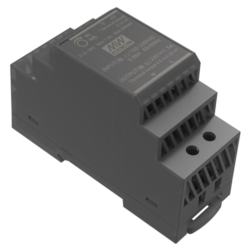 EZVIZ HDR 30-24 - TRASFORMATORE BARRA DIN 100-240VAC - 1.5A - 36W