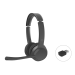 CONCEPTRONIC POLONA04BA - CUFFIE OVEREAR BLUETOOTH - MICROFONO - NOISE CANC.