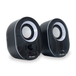 EQUIP 245333 - SPEAKER 2.0 - 6W - USB-A POWER - BLACK / WHITE
