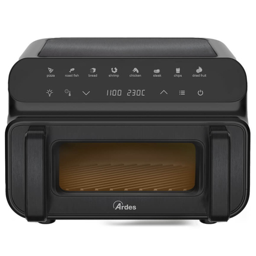 ARDES FRIGGISANA GRILL (ARFRYA12GP) - FRIGGITRICE AD ARIA 10 LT - DISPL TOUCH - 2 RESIST