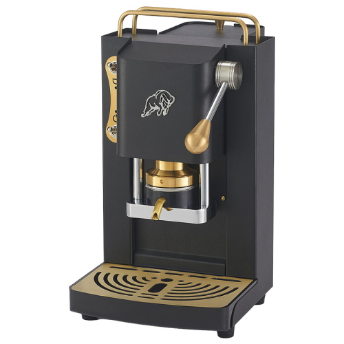FABER PRO 3.0 ESSENTIAL BLACK BRASS - MACCHINA CAFFÃˆ A CIALDE