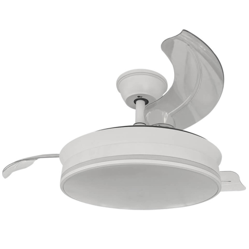 ARDES AIRGLOW EVO (AR5PL92) - VENTILATORE A SOFFITTO CON LUCE - 4 PALE 92CM - 6 VEL. - TELECOMANDO