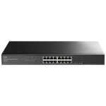 CUDY GS1016ES2 - SWITCH 16-PORT GIGABIT - 2 Gigabit SFP PORTS - Cudy Cloud APP