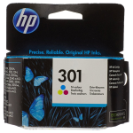 Hp 301 Tri-Color Ch562Ee Ciano + Magenta + Yellow Cartuccia Originale